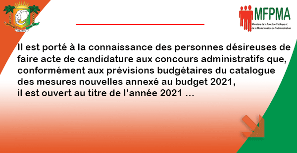 Calendrier Concours Administratif Fonction Publique 2022